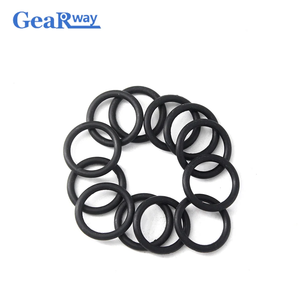 Gearway Черный NBR уплотнительное кольцо 4 мм толщина уплотнение 12/13/14/15/16/29/30 OD