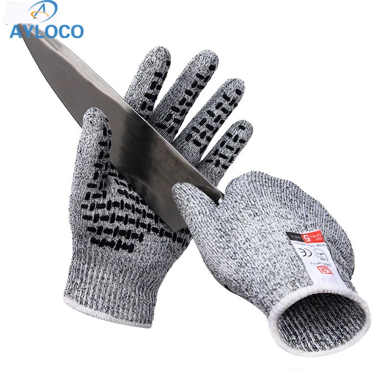 

New Tactical anti-skid Working Safety Gloves Cut-Resistant Protective Stainless Steel Wire Butcher Anti-Cutting Gloves Unisex