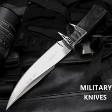 Боевой нож Рэмбо практичный фиксированный нож походные ножи Открытый охотничий нож для выживания s спасательный EDC необходимые инструменты для самозащиты