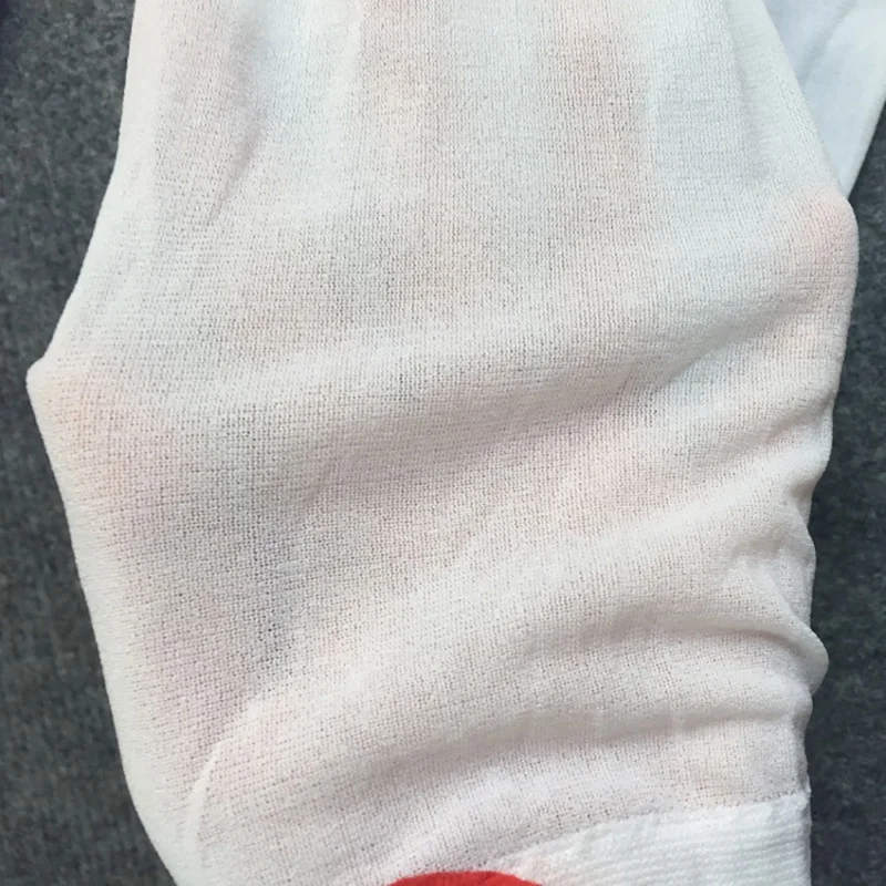 Halloween Decoration Sexy Cosplay Striped Over The Knee Stockings Blood Forked Bone Pattern Women's Cosplay Terror Blood Socks