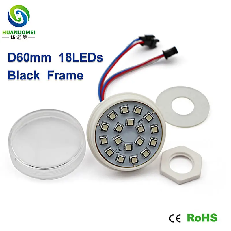 

24v ucs1903 18leds 60mm pixel rgb led module light chrismas led light waterproof full color 5050 smd digital modules lights sign