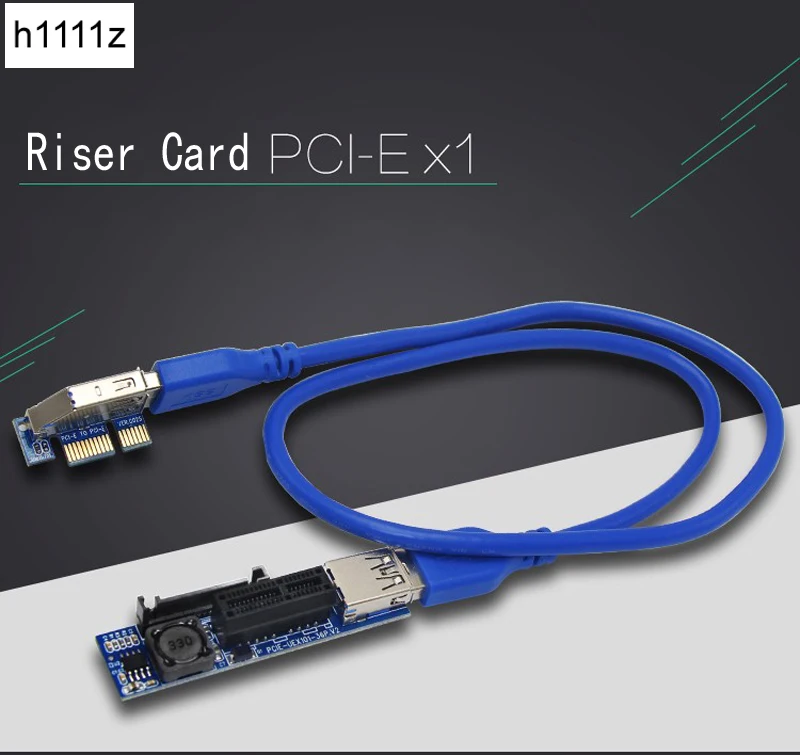 Адаптер расширения PCI E Express 1X до карта USB 3 0 кабель SATA питания для майнинга