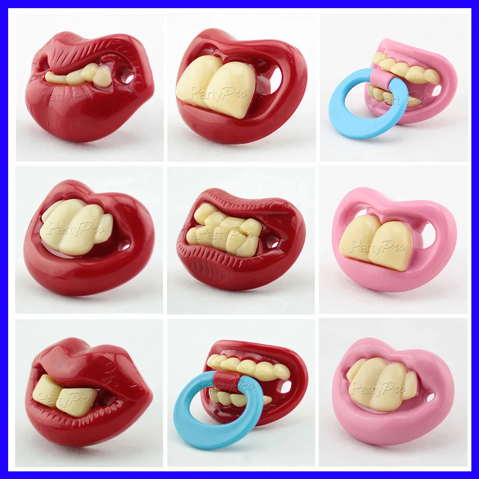 Babypro Partypro Pass EN1400 Free Shipping (300pcs) Teeth Shape