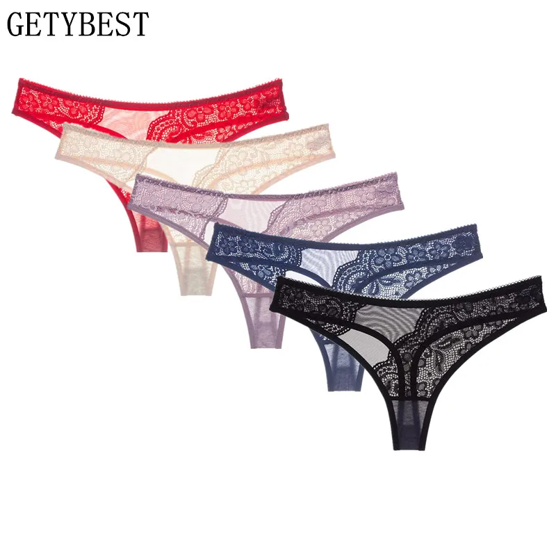 

2019 Hot Lace Women Sexy Seamless Underwear Women's T Panties G String Women's Briefs Calcinha Lingerie Tanga Thong Woman Panty