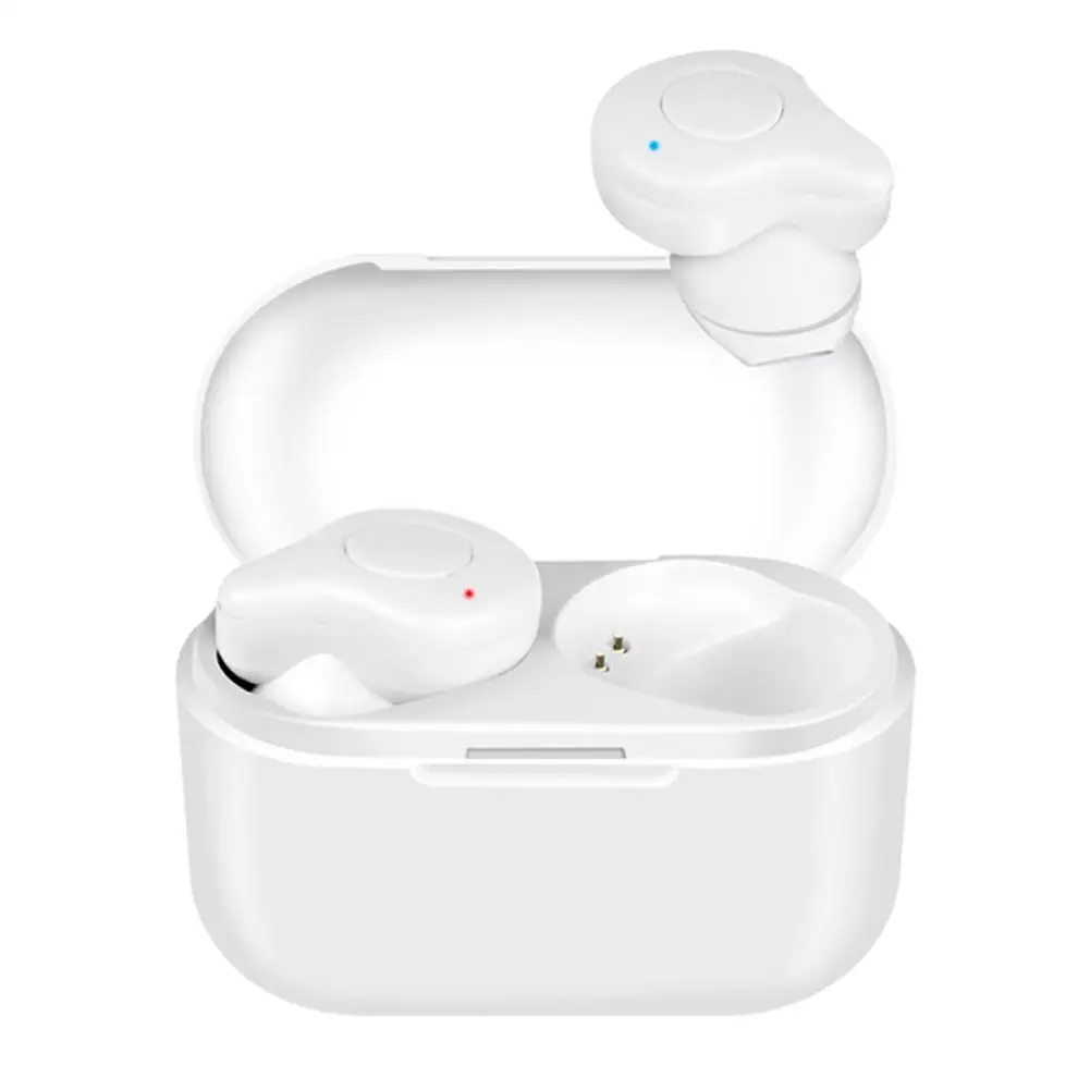 TWS Bluetooth 5,0 гарнитура беспроводные наушники-вкладыши мини, стерео HD вызов наушники с зарядным чехлом Bluetooth наушники