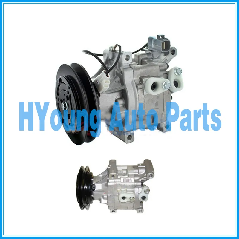 

air auto ac Compressor for for KUBOTA M4900 122mm 1GR 4.8in 12V Fitting PAD Mount DIRECT T1065-72213 20-12408-AM