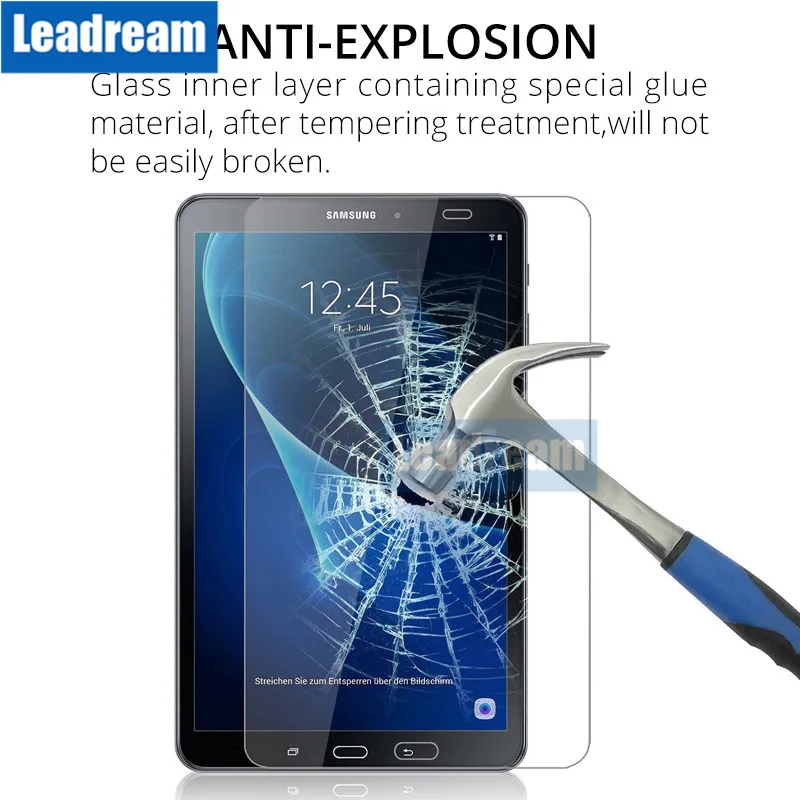 30 шт закаленное Стекло 0,3 мм Экран протектор для Samsung Galaxy Tab A S T800 T810 T819 T825 T830 T530 T550 T530 T580 T590