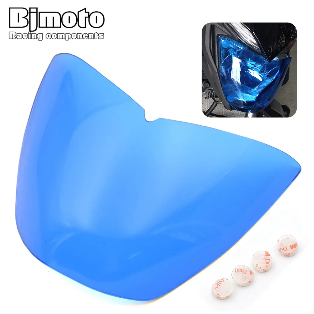 

BJMOTO Hot Sale For Yamaha MT-03 FZ-03 2015 2016 2017 2018 Motorcycle ABS Headlight Screen Protective Cover MT03 FZ03