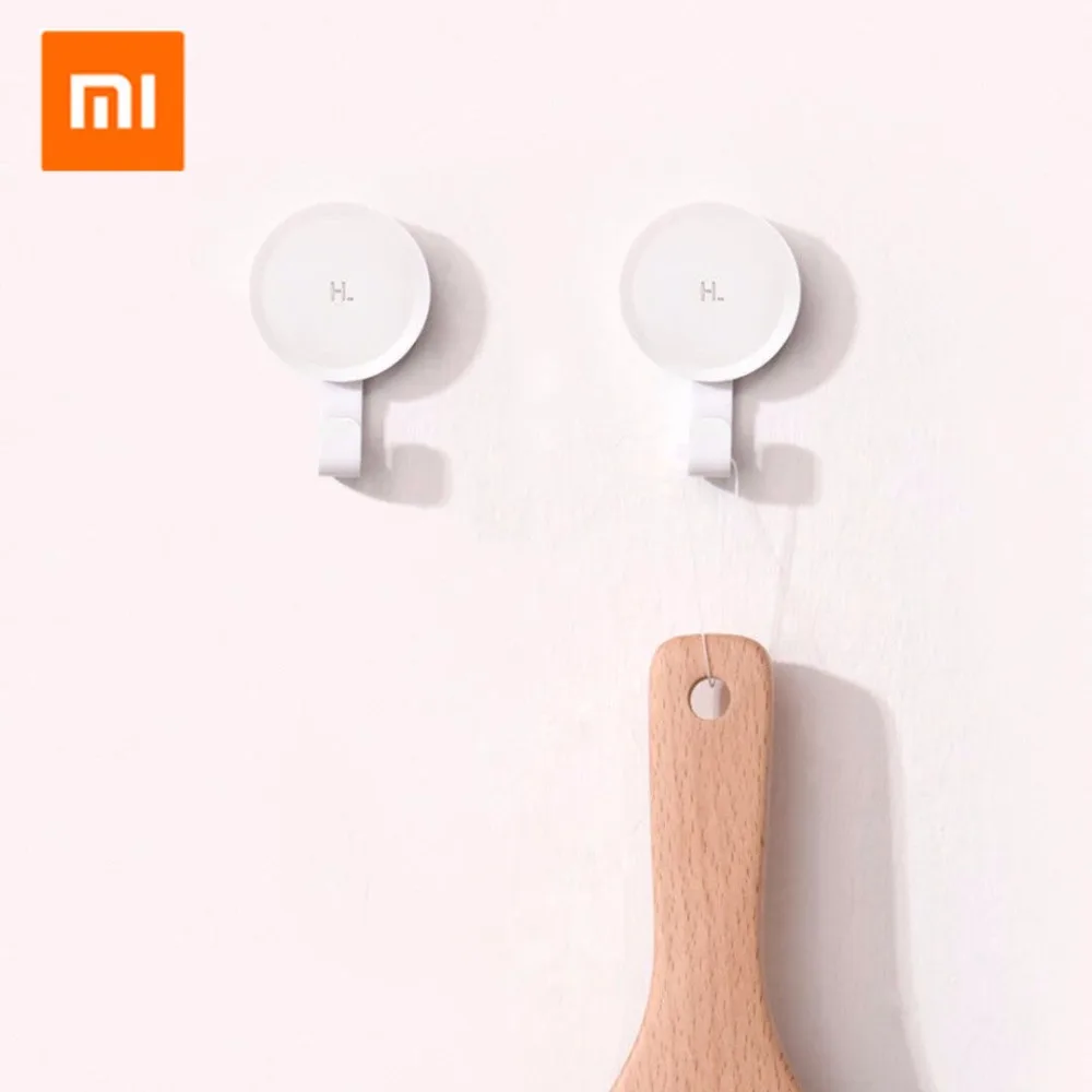 Xiaomi Mijia маленькие клейкие крючки крепкие для ванной спальни кухонные настенные крючки 3 кг Максимальная нагрузка Новое поступление для xiaomi life