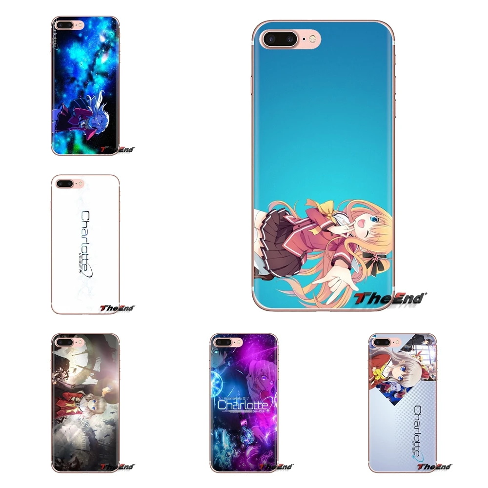 For iPod Touch Apple iPhone 4 4S 5 5S SE 5C 6 6S 7 8 X XR XS Plus MAX Mobile Phone Cover charlotte anime Nao Tomori x Otosaka Yu |