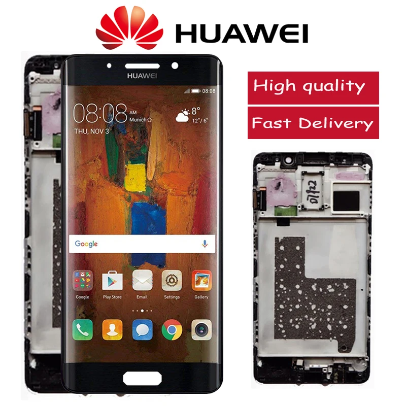 Оригинальный 5 &quotсупер AMOLED дисплей для huawei mate 9 Pro lcd с кодирующий преобразователь