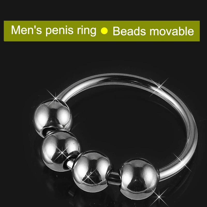 Metal Male Delay Ring 4 Beads Penis for High Performance Adult Sex Toy Promotion Price | Красота и здоровье