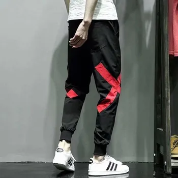 

Hip Hop 2019 Cargo Pants Mens Spring Summer Military Style Joggers Pants Streetwear Men Baggy Casual Trousers Black Pants Males