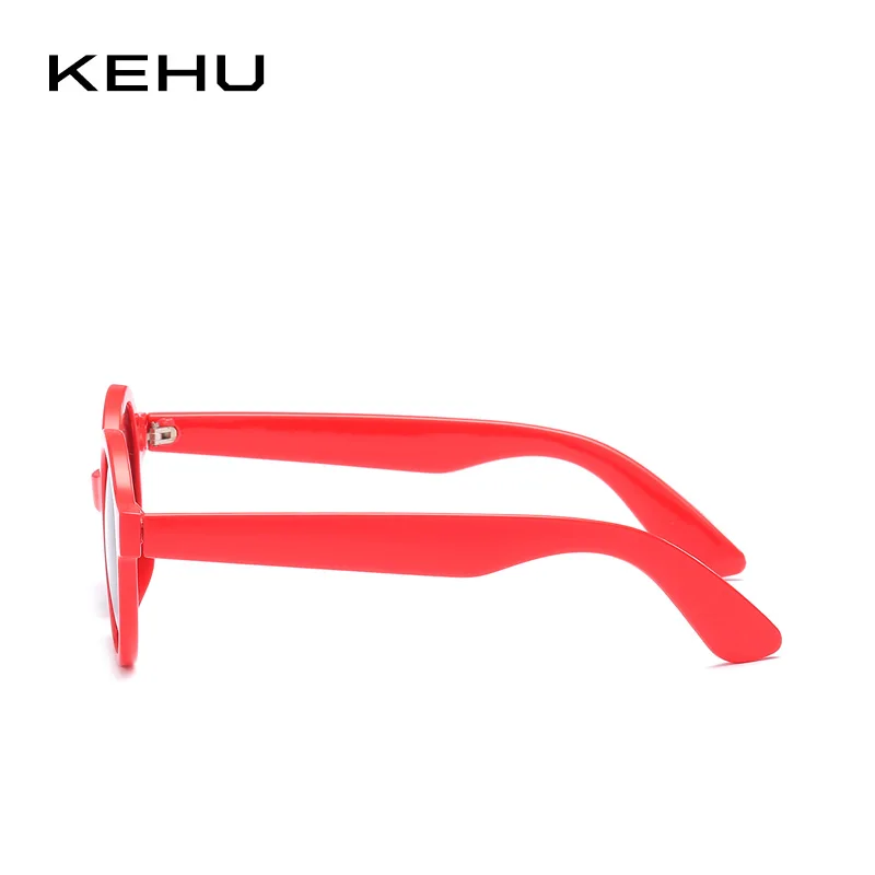Женские круглые солнцезащитные очки KEHU дизайнерские в оправе UV400 подарочные