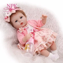 17 дюймов Реалистичная кукла reborn lovely premmie, Реалистичная Кукла reborn baby, игрушки для детей, рождественский подарок