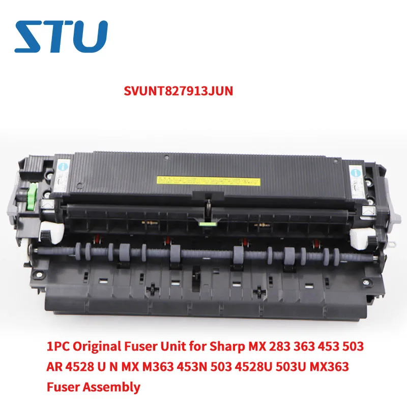 

SVUNT827913JUN 1 шт. оригинальный фейзер для Sharp MX 283 363 453 503 AR 4528 U N MX M363 453N 503 4528U 503U MX363 Fuser в сборе