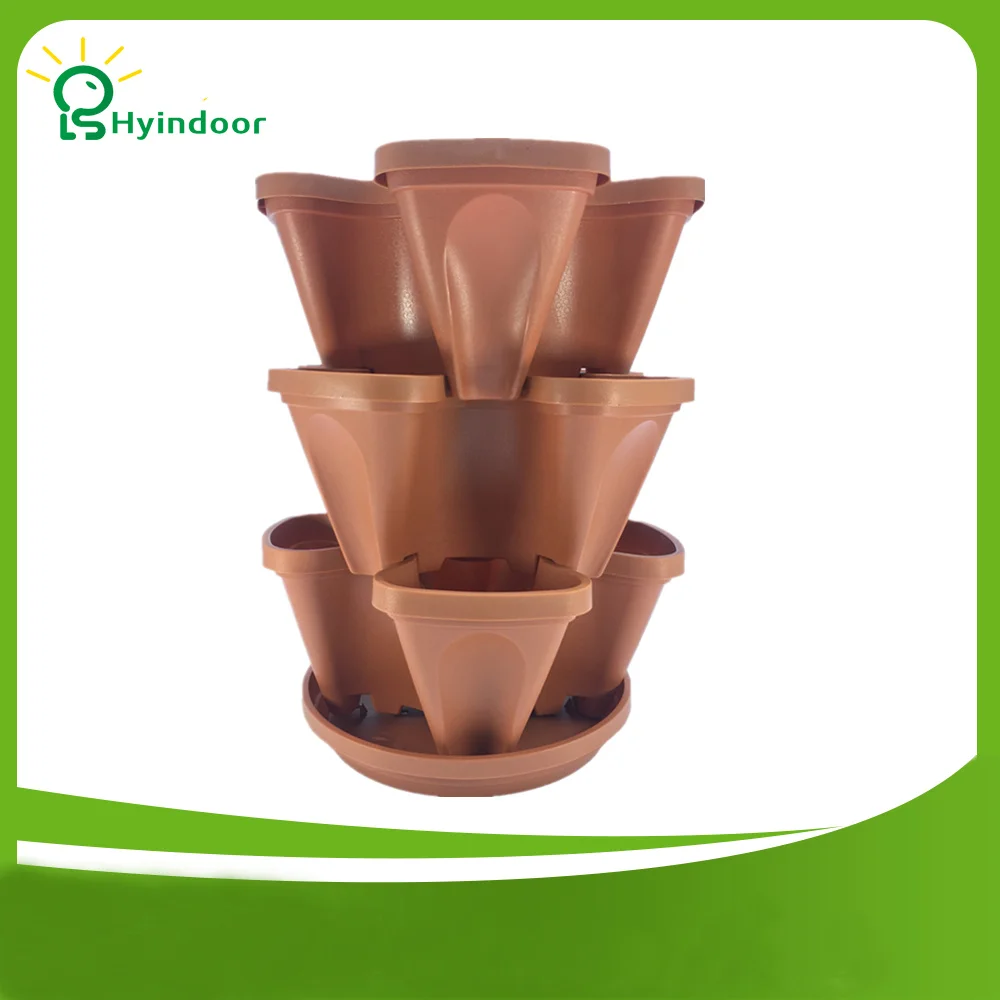 3 шт. в комплекте балконные вертикальные горшки для укладки|stacking pot|vertical potsbalcony pot |