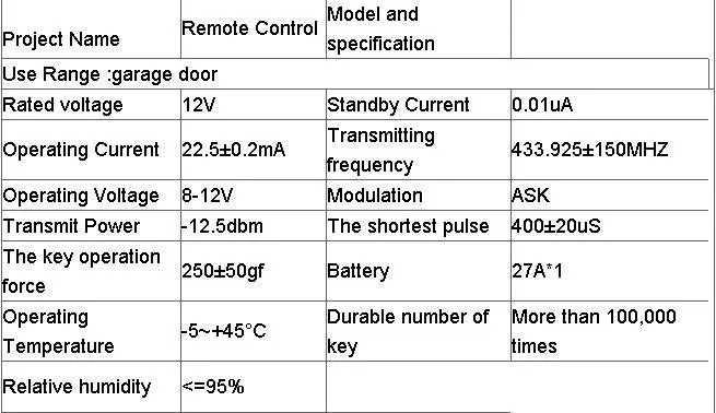 Копия Ditec, V2 хороший Flor-s Универсальный 433,92 mhz прокатный код двери гаража