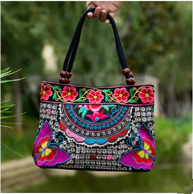 New Fashion Bohemian Women' handbag!New nice Embroidered Lady bags national trend handbag embroidered embroidery Lady carry bag