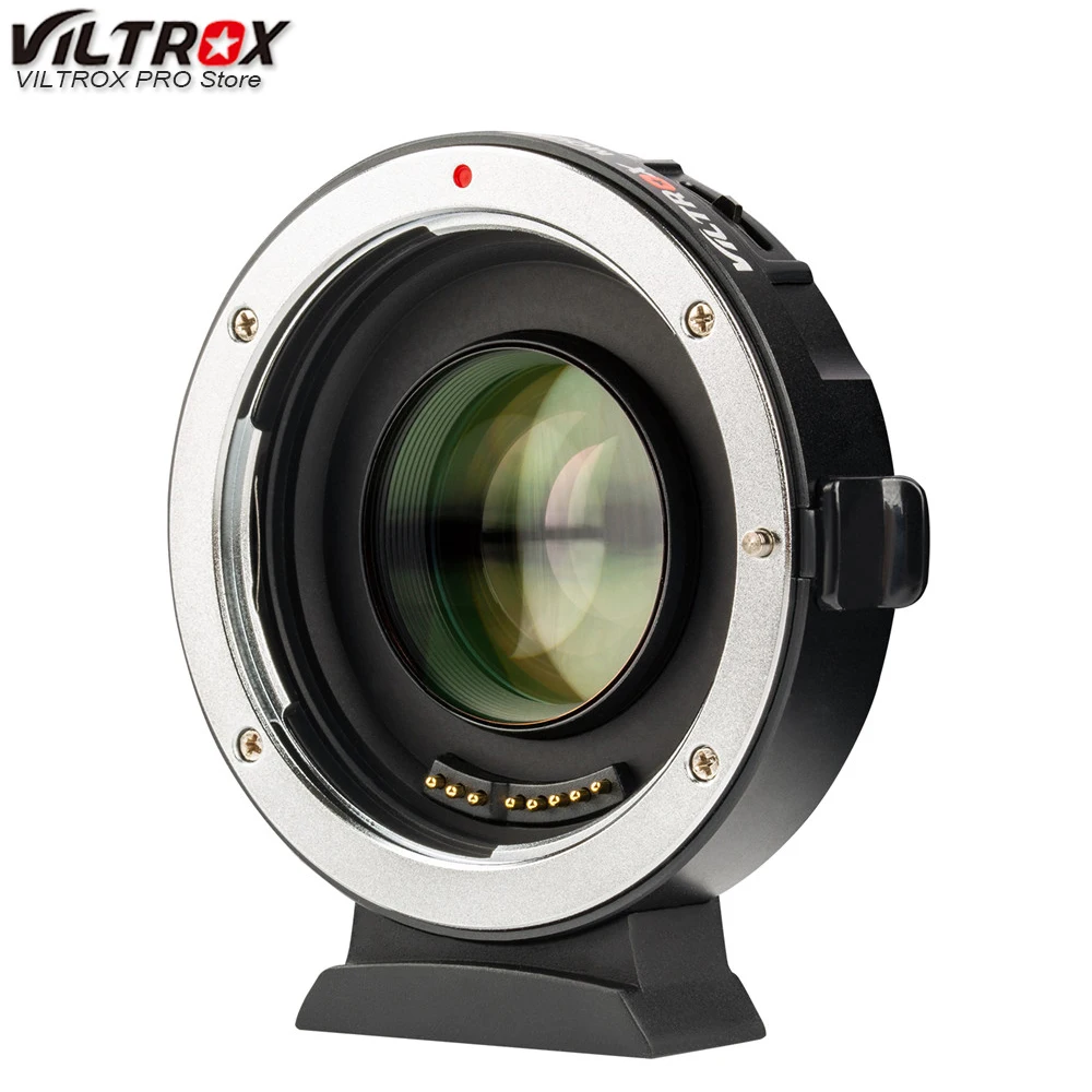 Адаптер для объектива Viltrox адаптер AF EXIF 0 71x с редуктором скорости турбо Canon EF