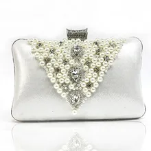 Neue High-grade Abendtaschen Exquisite Luxus Frauen Geldbeutel und Handtaschen Braut Hochzeit Taschen Handgefertigten Glasperlen Kupplungen für Party