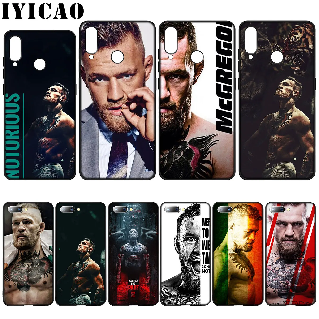 Мягкий чехол IYICAO для телефонов Huawei Y7 Y6 Prime Y9 2018 Honor 8C 8X 8 9 10 Lite 6A 7C 7X 7A Pro|Бамперы| |
