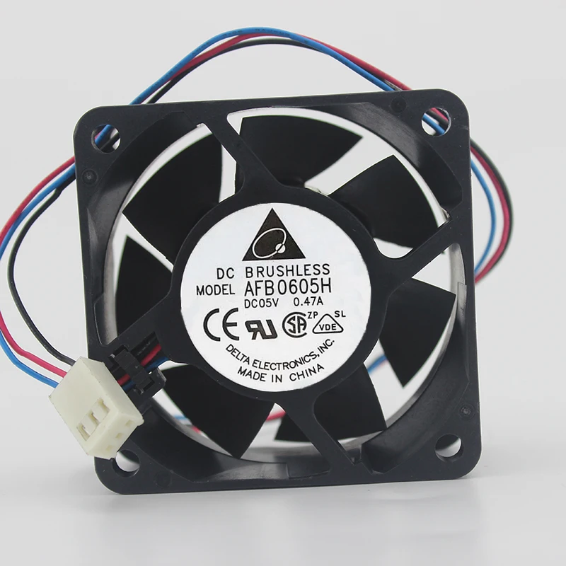 Originale Afb0605H 5 V 0.47A 6025 Box Chassis Server Di Rete Usb Fan