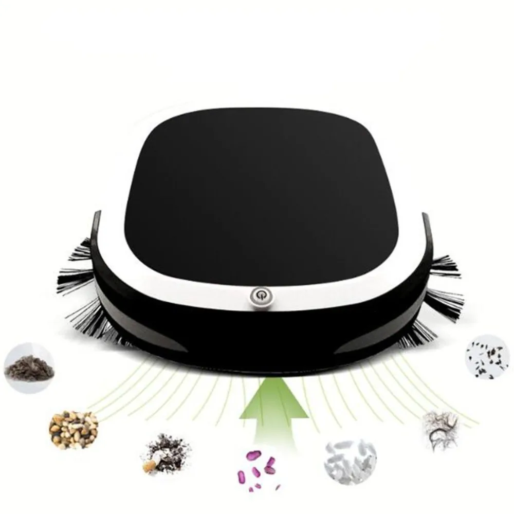 Automatic Robot Vacuum Cleaner Rechargeable Premium Auto Cleaning Mopping Robot Auto Sweeping Robot Home Carpet Household