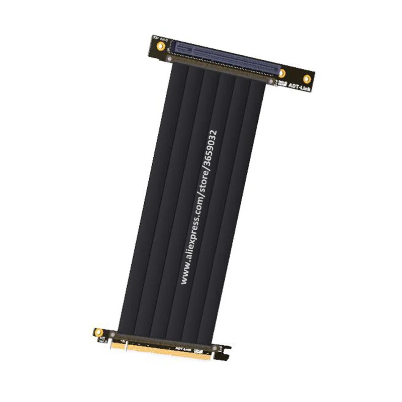 Gen3 PCIE x16 To x16 Riser pci e PCI-e 16x flexible Cable For PHANTEK ENTHOO Evolv Shift PH-ES217E/XE PK-217E/XE ITX Motherboard