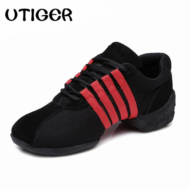 Women Men Canvas Modern sport Sneakers Hip Hop Dance Shoes