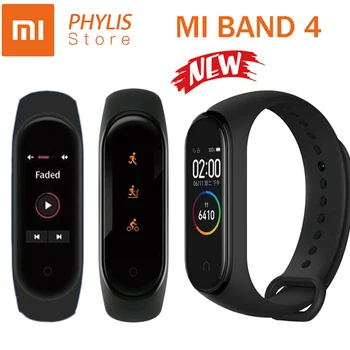 

Original Xiaomi Mi Band 4 Smart Band Sport Fitness Tracker Pedometer Heart Rate Monitoring Fitbits Bracele for xiomi Mi Band 4 3