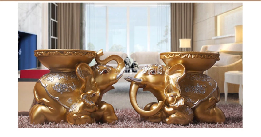 Современный европейский стиль, Счастливый Слон-стул, украшение для гостиной, украшение для спальни, декоративный табурет, свадебный