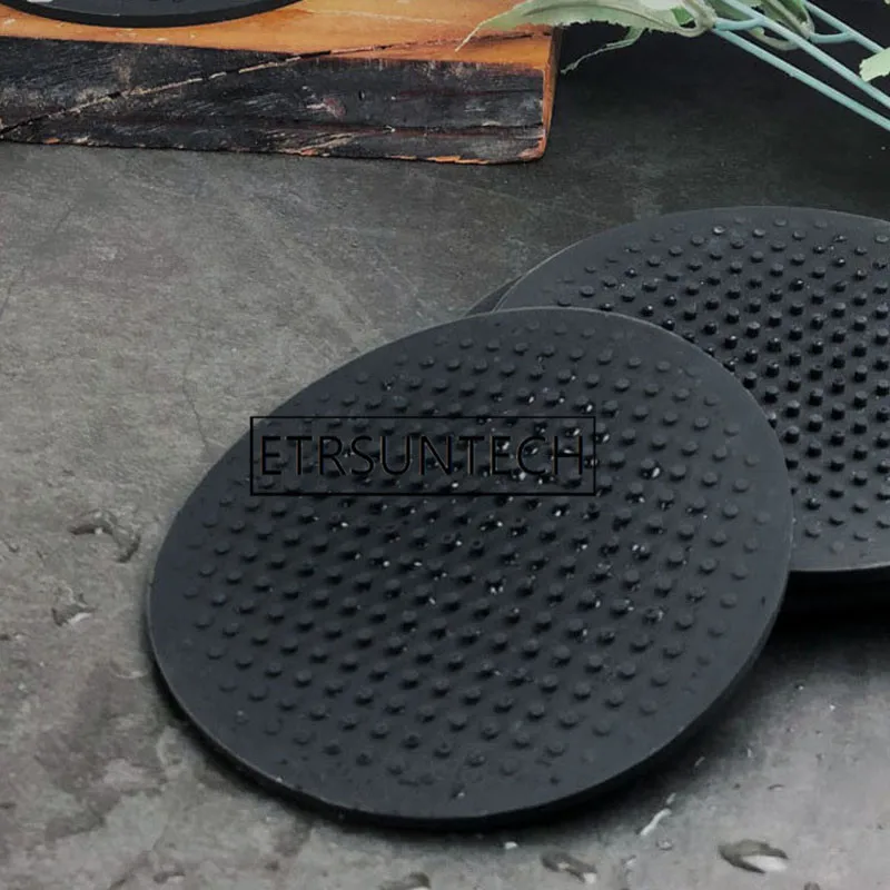 

100 шт., салфетки из силикагеля Coaster для напитков, коврики для стола, Противоскользящие силиконовые подстаканники, держатель для кухни