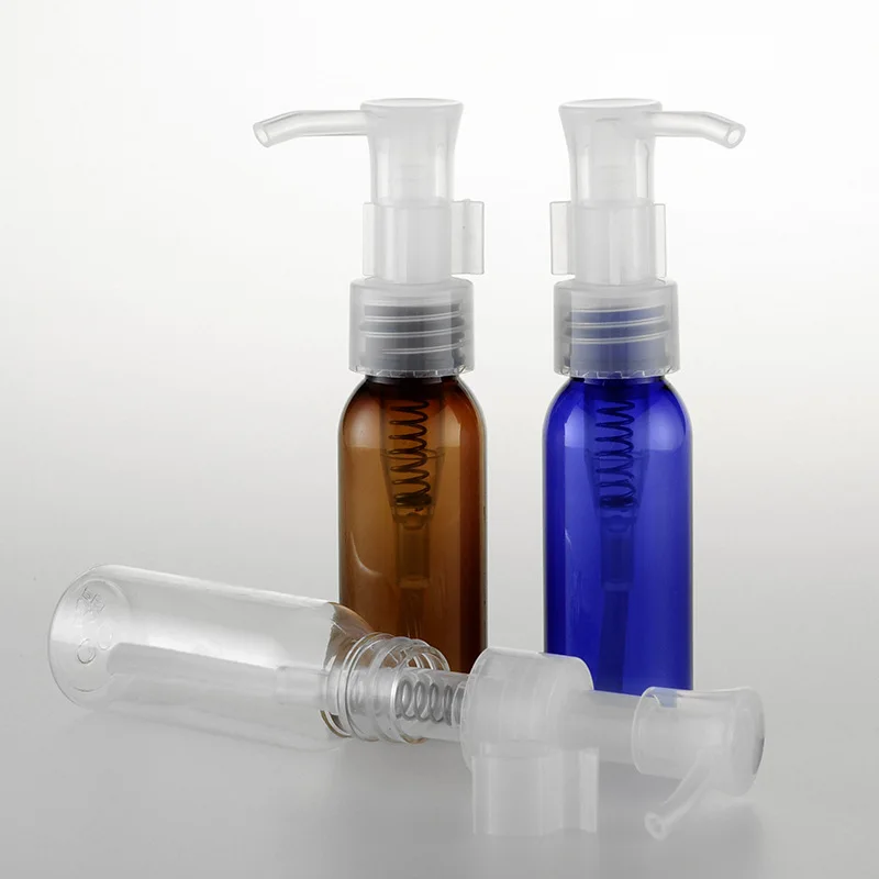 3pcs/set 30ml Long style de-oil pump bottle Unload the oil bottling Precision lotion bottle Sub-bottle wholesale BQ114