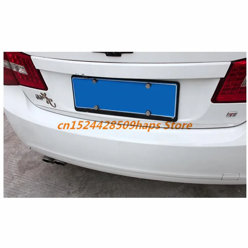 Для Chevrolet Cruze 2009- Седан хромированная Задняя Крышка багажника задняя крышка-дверца отделка багажника отделка края молдинг отделка полосы