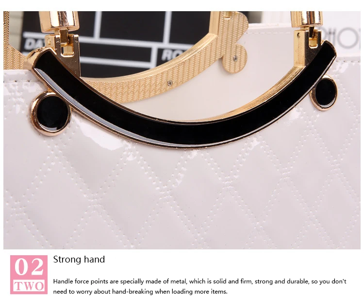 couro famosa marca designer feminino tote tricô