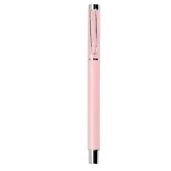 Металлическая ручка для подписи деловые офисные подарки Шариковая ручка на заказ рекламные подарки черная водяная гелевая ручка