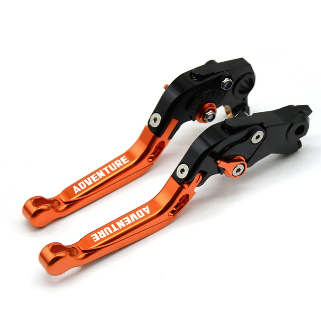 Motorcycle Folding Extendable Adjustable Aluminum Brakes Clutch Levers