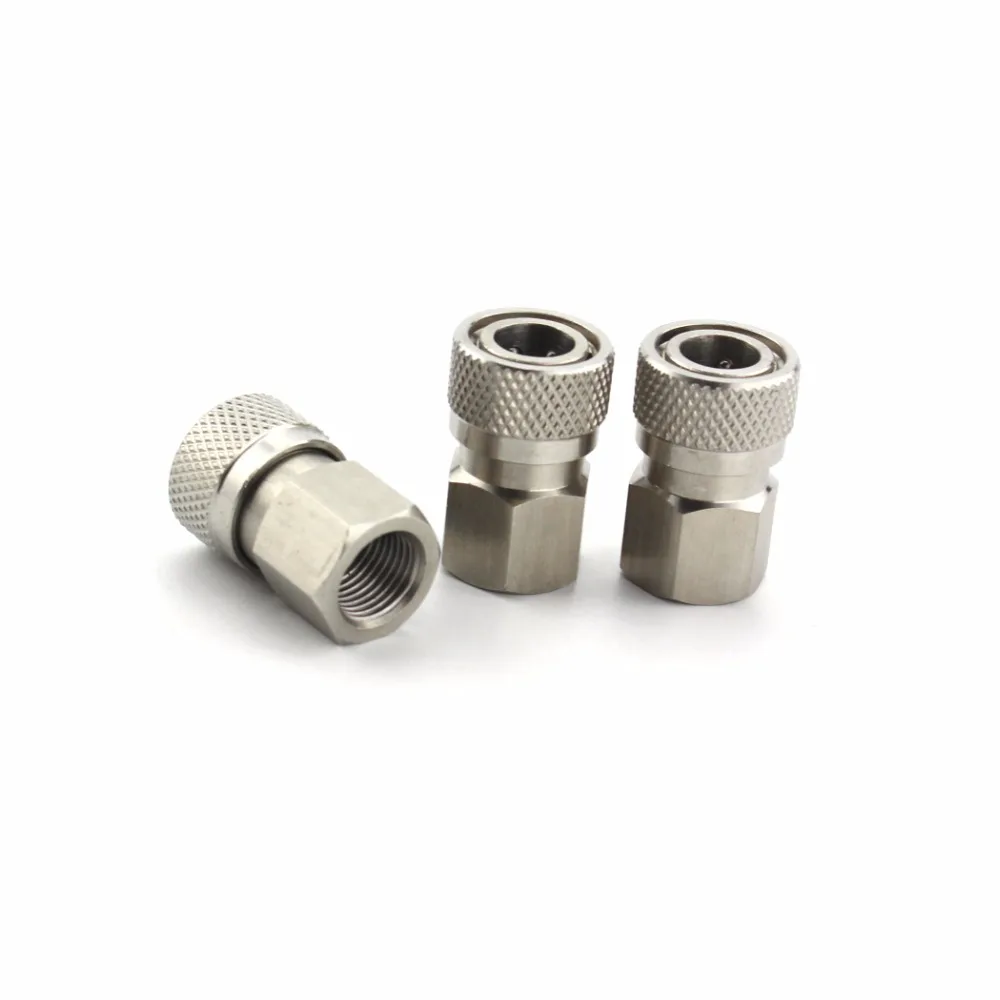 3PCS=1LOT Paintball PCP Airforce 8mm 1/8NPT Female Quick Disconnect