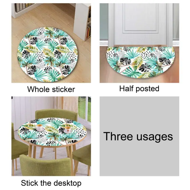 Round Printed Carpets For Living Room