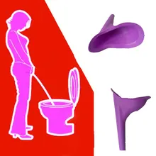 Stand Up! Ladies Portable Silicone Urinal Funnel Female Private Nursing Women Emergency Field Vertical Urinal for Outdoor Travel