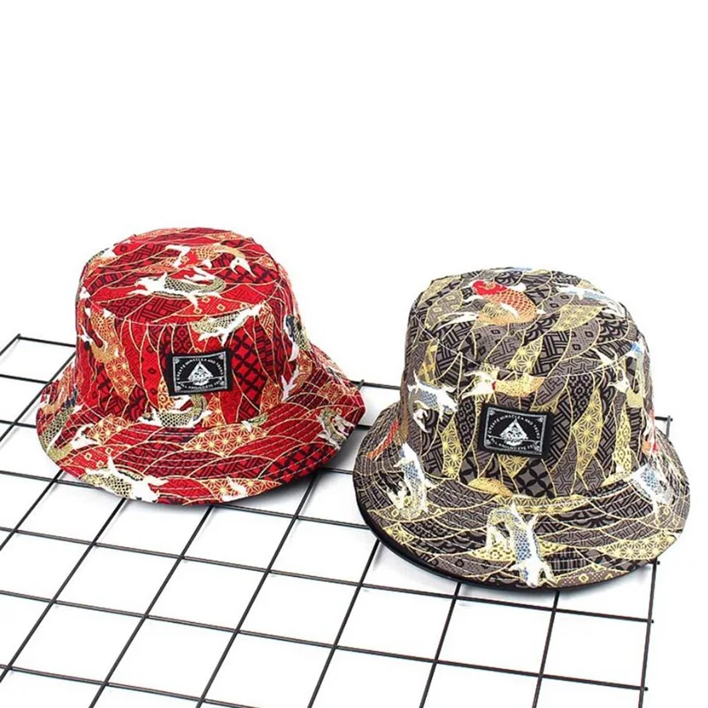 Women Outdoor Sports Hip Hop Cap Floral Double Side Summer Cotton Fishing Sun Hat Panama For Newest Hats
