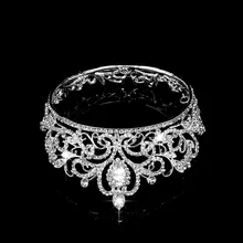 Wedding Bridal Pageant King Crown Tiara Rhinestone Diamante Headpiece Jewelry