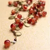 ADOLPH Jewelry RN-0331 Fashion Jewelry For Women Korean Fashion Vine Red Cherry Necklace ► Photo 2/6