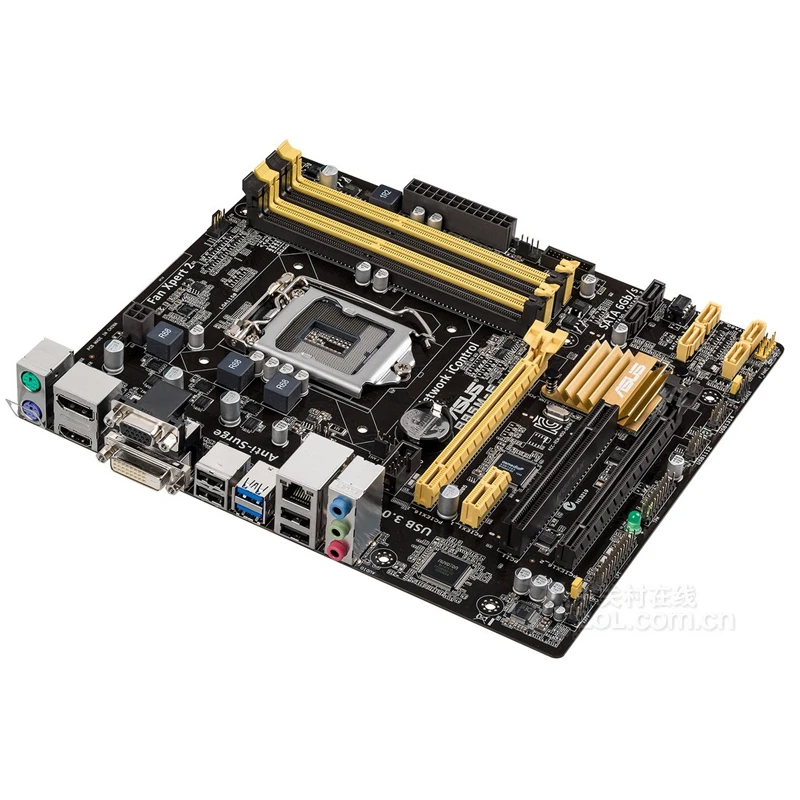 Asus B85M-E настольная материнская плата B85 Socket LGA 1150 i3 i5 i7 DDR3 32G ATX UEFI биос оригинальная б/у материнская плата в продаже