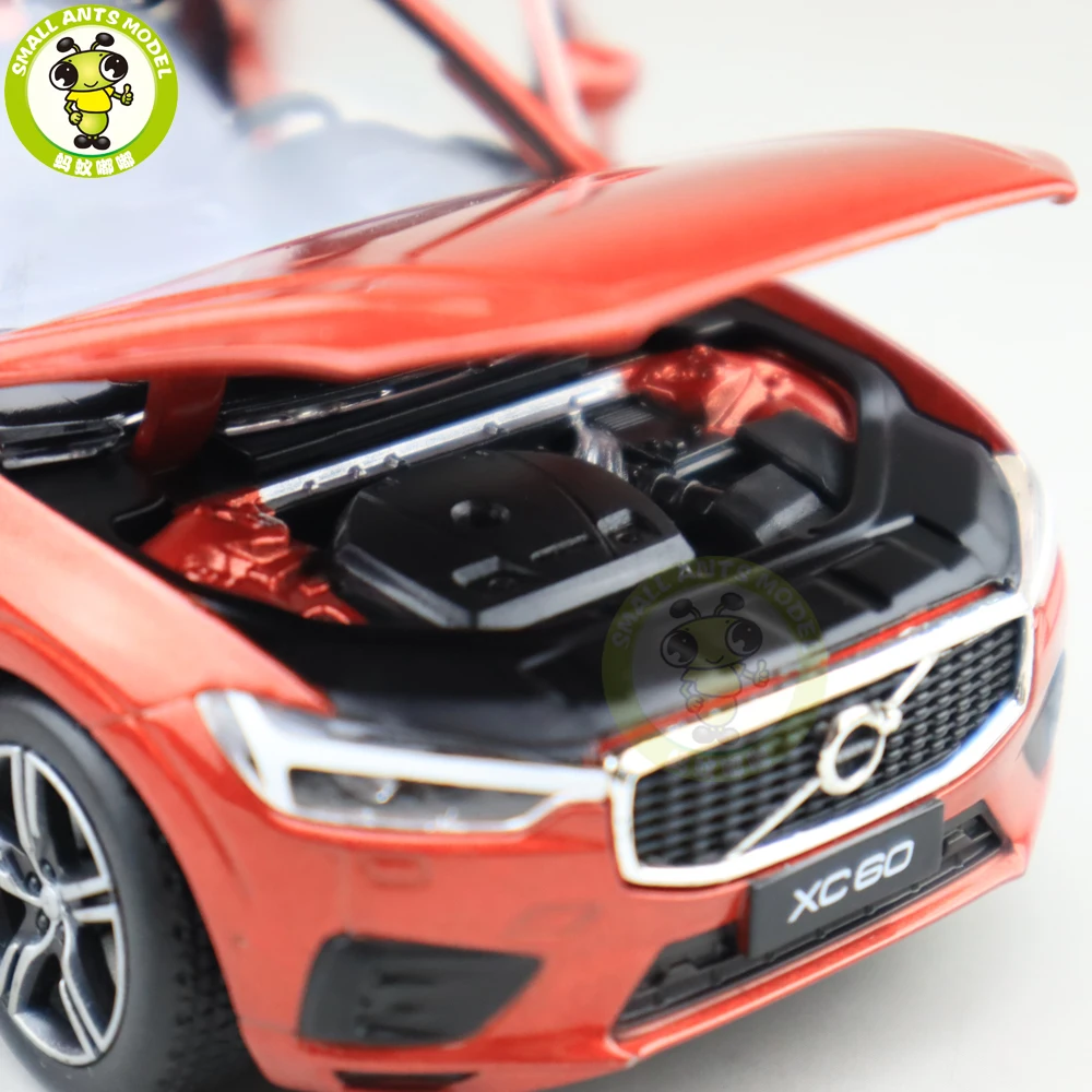 1/32 JACKIEKIM NEW Volvo XC60 Shock Absorption Diecast Model CAR SUV Toys for kids Boy girl Gifts