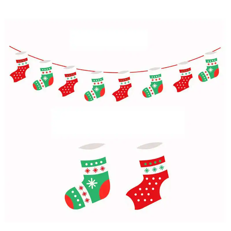 Christmas Party Tree Household Children Room Gift Decoration Supplies Flag christmas decor adornos de navidad #2o17 (5)