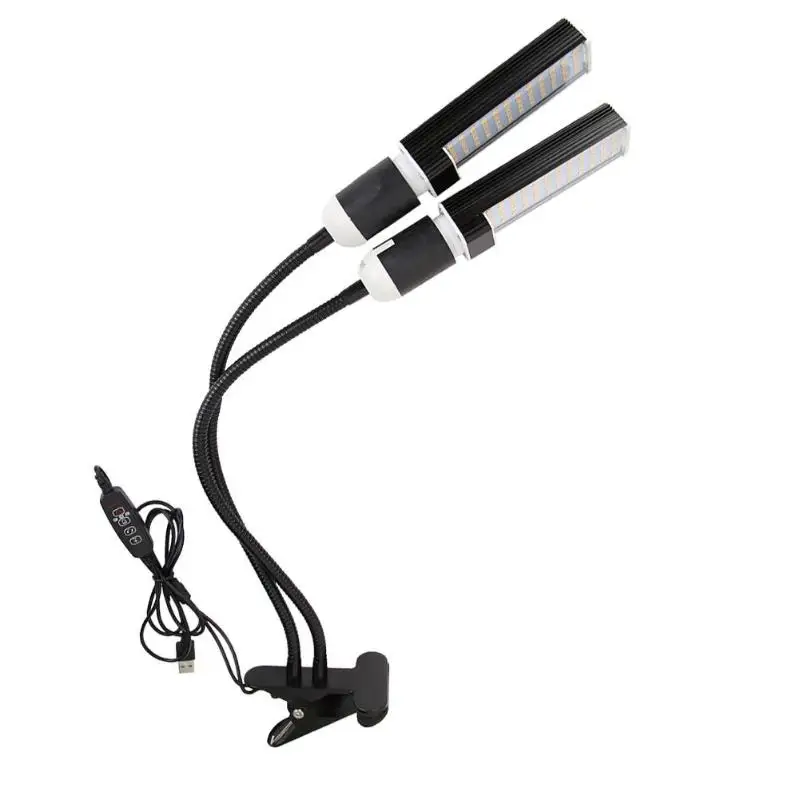 

60W 120LED Dual Head Growth Light for Indoor Vegetables Seedlings Plants