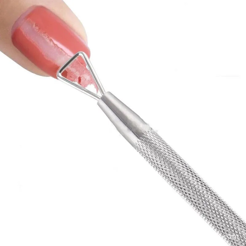

Cuticle Pusher Stainless Steel Stick Rods UV Gel Polish Cleaner Manicure Nail Art Tools