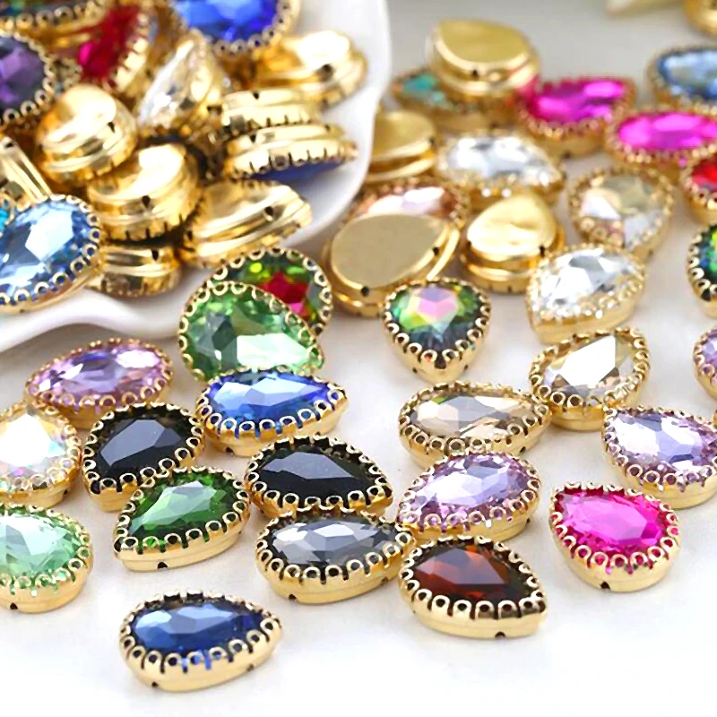 Sewing on Rhinestones